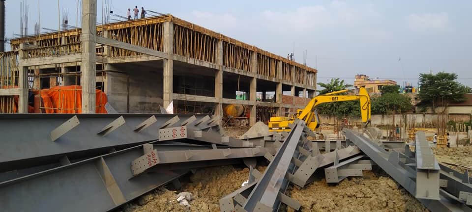 Steel Building Construction at ARKAY (Palmal Group)