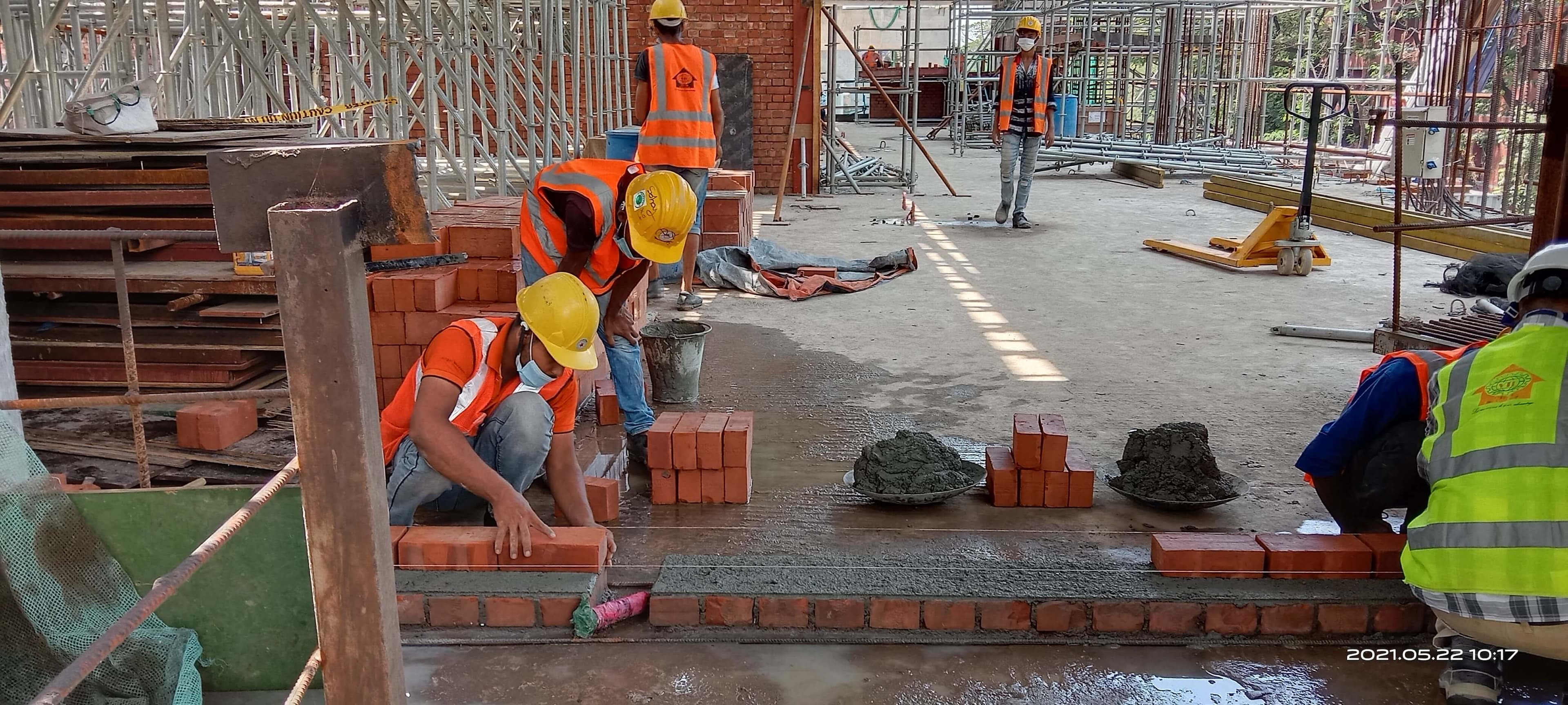 Architectural and Structural work at Agargaon Station, Dhaka Metro Rail